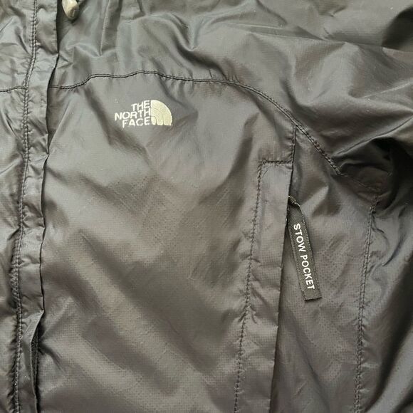 The North Face Black Lightweight Stow Pocket Jacket Coat Size Medium - Picture 4 of 12
